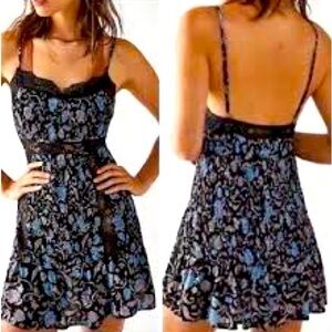 Free People Intimately Last Night mini dress size small